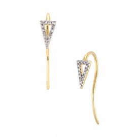 ARETES DE ORO AMARILLO CON DIAMANTES 16975EWD4YV