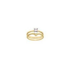 ANILLO SOLITARIO DE ORO AMARILLO B725