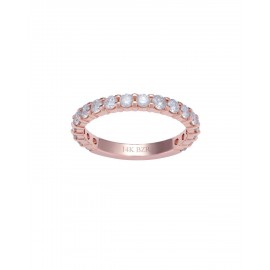 CHURUMBELA DE ORO ROSA CON DIAMANTES L47367 - Envío Gratuito