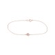 PULSERA DE CORAZÓN EN ORO ROSA CON DIAMANTES 12017L-WD4RT - Envío Gratuito