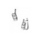 ARETES DE ORO BLANCO CON DIAMANTES Y PERLA 12112W-WP4WT - Envío Gratuito