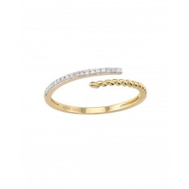 ANILLO DE ORO AMARILLO CON DIAMANTES 16582Q-WD4YV