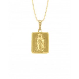 MEDALLA IMAGEN VIRGEN DE GUADALUPE EN ORO AMARILLO ME14-YCU2VG - Envío Gratuito