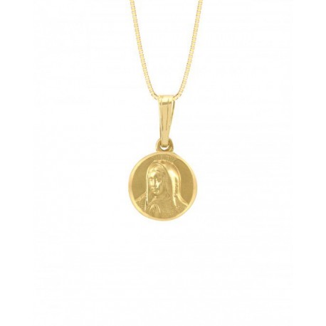 MEDALLA IMAGEN VIRGEN DE GUADALUPE BUSTO EN ORO  AMARILLO ME14-YRE0GB - Envío Gratuito