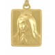 MEDALLA IMAGEN VIRGEN DE GUALUDAPE BUSTO EN ORO AMARILLO ME14-YCU1GB - Envío Gratuito