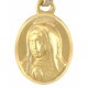 MEDALLA IMAGEN VIRGEN DE GUADALUPE BUSTO EN ORO AMARILLO ME14-YOV0GB - Envío Gratuito