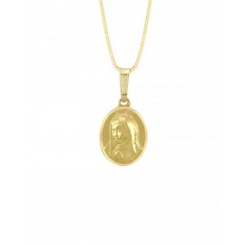 MEDALLA IMAGEN VIRGEN DE GUADALUPE BUSTO EN ORO AMARILLO ME14-YOV1GB - Envío Gratuito