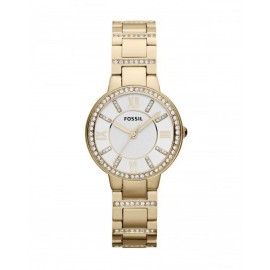 RELOJ FOSSIL VIRGINIA GOLD-TONE STAINLESS PARA DAMA ES3283