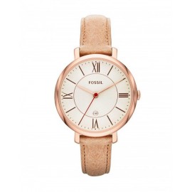 RELOJ FOSSIL JACQUELINE SAND LEATHER PARA DAMA ES3487 - Envío Gratuito