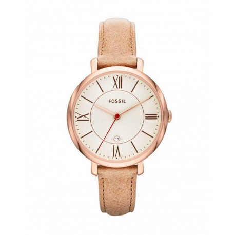 RELOJ FOSSIL JACQUELINE SAND LEATHER PARA DAMA ES3487 - Envío Gratuito