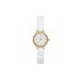 RELOJ DKNY CHAMBERS WHITE CERAMIC GOLD-TONE PARA DAMA NY2250 - Envío Gratuito