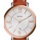 RELOJ FOSSIL JACQUELINE CEDAR LEATHER PARA DAMA ES3842 - Envío Gratuito