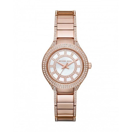 RELOJ MICHAEL KORS MINI KERRY ROSE GOLD PARA DAMA MK3443 - Envío Gratuito