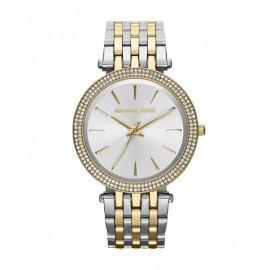 RELOJ MICHAEL KORS DARCI SILVER DIAL TWO-TONE PARA DAMA MK3215 - Envío Gratuito