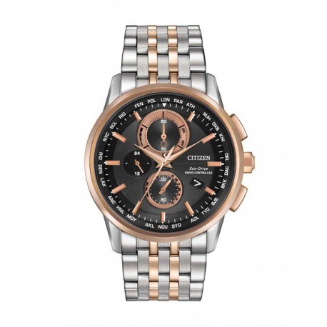 RELOJ CITIZEN WORLD CHRONOGRAPH PARA CABALLERO 60698 - Envío Gratuito