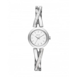 RELOJ DKNY CROSSWALK WHITE DIAL PARA DAMA NY2173 - Envío Gratuito