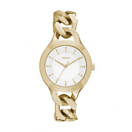 RELOJ DKNY CHAMBERS GOLD-TONE PARA DAMA NY2217 - Envío Gratuito