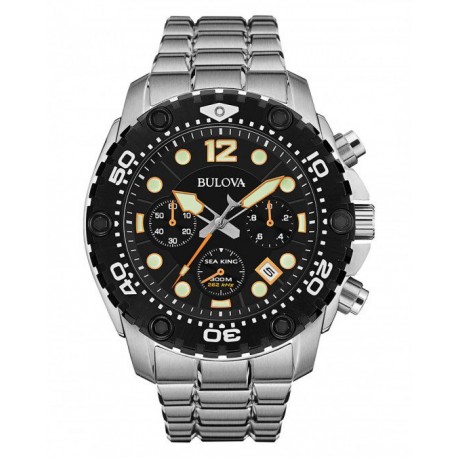 RELOJ BULOVA SEA KING PARA CABALLERO 98B244 - Envío Gratuito