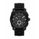 RELOJ FOSSIL MACHINE CHRONOGRAPH BLACK SILICONE PARA CABALLERO FS4487 - Envío Gratuito