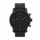 RELOJ FOSSIL NATE CHRONOGRAPH BLACK LEATHER PARA CABALLERO JR1354 - Envío Gratuito