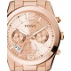 RELOJ FOSSIL PERFECT BOYFRIEND ROSE-TONE PARA DAMA ES3885 - Envío Gratuito