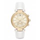 RELOJ MICHAEL KORS SAWYER GOLD DIAL PARA DAMA MK2528 - Envío Gratuito