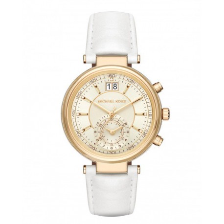 RELOJ MICHAEL KORS SAWYER GOLD DIAL PARA DAMA MK2528 - Envío Gratuito