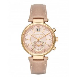 RELOJ MICHAEL KORS SAWYER CHRONOGRAPH ROSE DIAL PARA DAMA MK2529 - Envío Gratuito