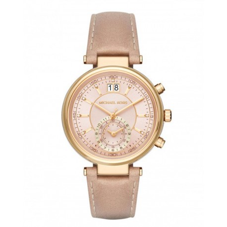 RELOJ MICHAEL KORS SAWYER CHRONOGRAPH ROSE DIAL PARA DAMA MK2529 - Envío Gratuito