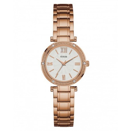 RELOJ GUESS PARK AVE SOUTH ROSE GOLD TONE PARA DAMA W0767L3 - Envío Gratuito