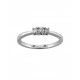 ANILLO DE ORO BLANCO CON BRILLANTES RG02713W - Envío Gratuito