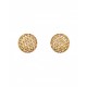 ARETES DE ORO AMARILLO CON DIAMANTES B1291-E - Envío Gratuito