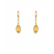 ARETES DE ORO AMARILLO DE CON DIAMANTES Y CITRINA 10334W-CT4YV - Envío Gratuito