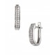 ARETES DE ORO BLANCO CON DIAMANTES 40322W-WD4WP - Envío Gratuito