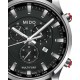 RELOJ MIDO MULTIFORT CHRONOGRAPH BLACK DIAL BLACK RUBBER PARA CABALLERO M0054171705120 - Envío Gratuito