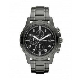 RELOJ FOSSIL DEAN CHRONOGRAPH SMOKE STAINLESS STEEL PARA CABALLERO FS4721 - Envío Gratuito