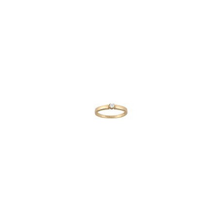 ANILLO SOLITARIO DE ORO AMARILLO B022 - Envío Gratuito