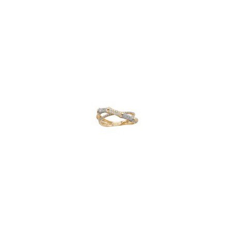 ANILLO DE ORO AMARILLO CON ZIRCONIAS M00036-Y - Envío Gratuito