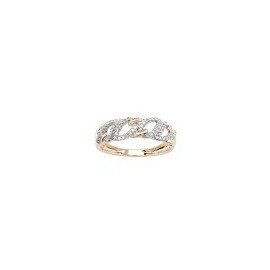 ANILLO DE ORO AMARILLO CON DIAMANTES RF11911Y - Envío Gratuito