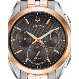 RELOJ BULOVA CURV PARA CABALLERO 98A160 - Envío Gratuito