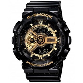 RELOJ CASIO G-SHOCK BOLD FACE PARA CABALLERO GA-110GB-1ACR - Envío Gratuito