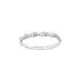 ANILLO DE ORO BLANCO CON DIAMANTES KC01852R-5W-D00 - Envío Gratuito