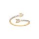 ANILLO DE ORO AMARILLO CON BRILLANTES RG03775Y - Envío Gratuito