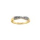 ANILLO DE ORO AMARILLO CON BRILLANTES RG01456Y - Envío Gratuito