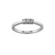 ANILLO DE ORO BLANCO CON BRILLANTES RG02713W - Envío Gratuito