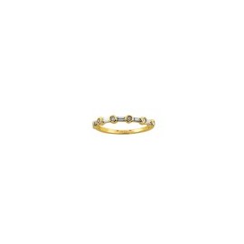 ANILLO DE ORO AMARILLO CON BRILLANTES RG03473Y - Envío Gratuito