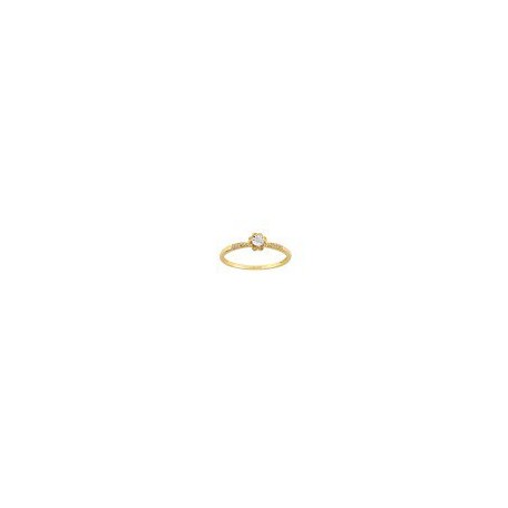 ANILLO DE ORO AMARILLO Y BLANCO CON DIAMANTES 12903R-WD4YT - Envío Gratuito