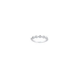 ANILLO DE ORO BLANCO CON BRILLANTES RG03481W - Envío Gratuito