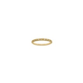 ANILLO DE ORO AMARILLO CON BRILLANTES B169 - Envío Gratuito