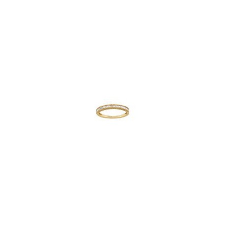 ANILLO DE ORO AMARILLO CON BRILLANTES E09-R25Y - Envío Gratuito